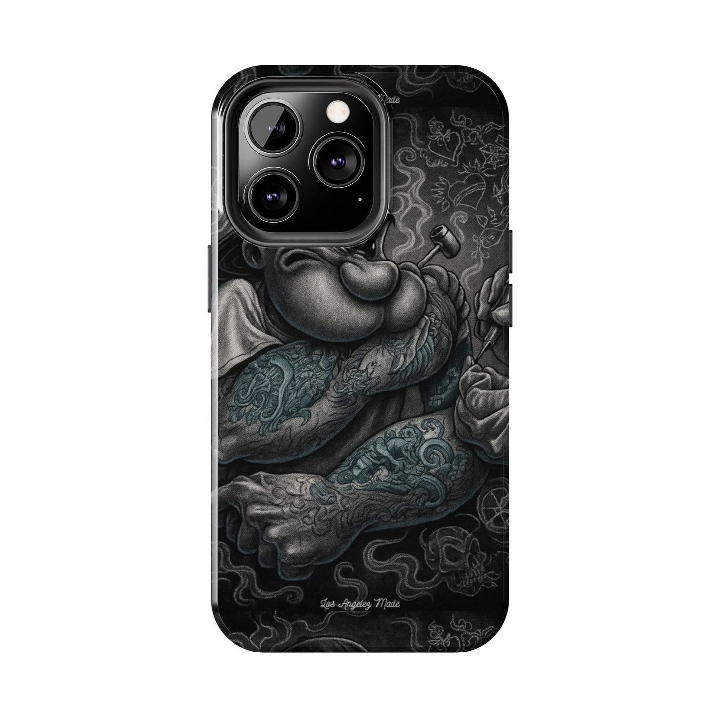 Los Angelez Made x Popeye Getting Tatted Tough Phone Case