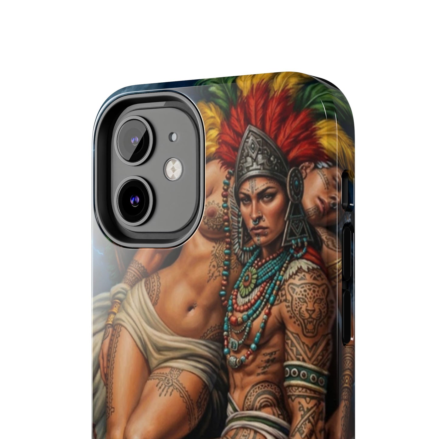 Los Angelez Made x Aztec Lesbian Pride Tough Phone Case