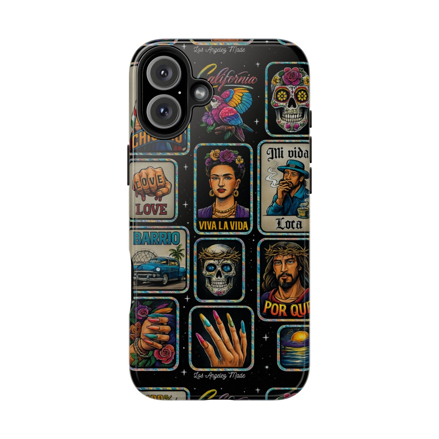 Los Angelez Made x Chicano Vintage Stickers Tough Phone Case