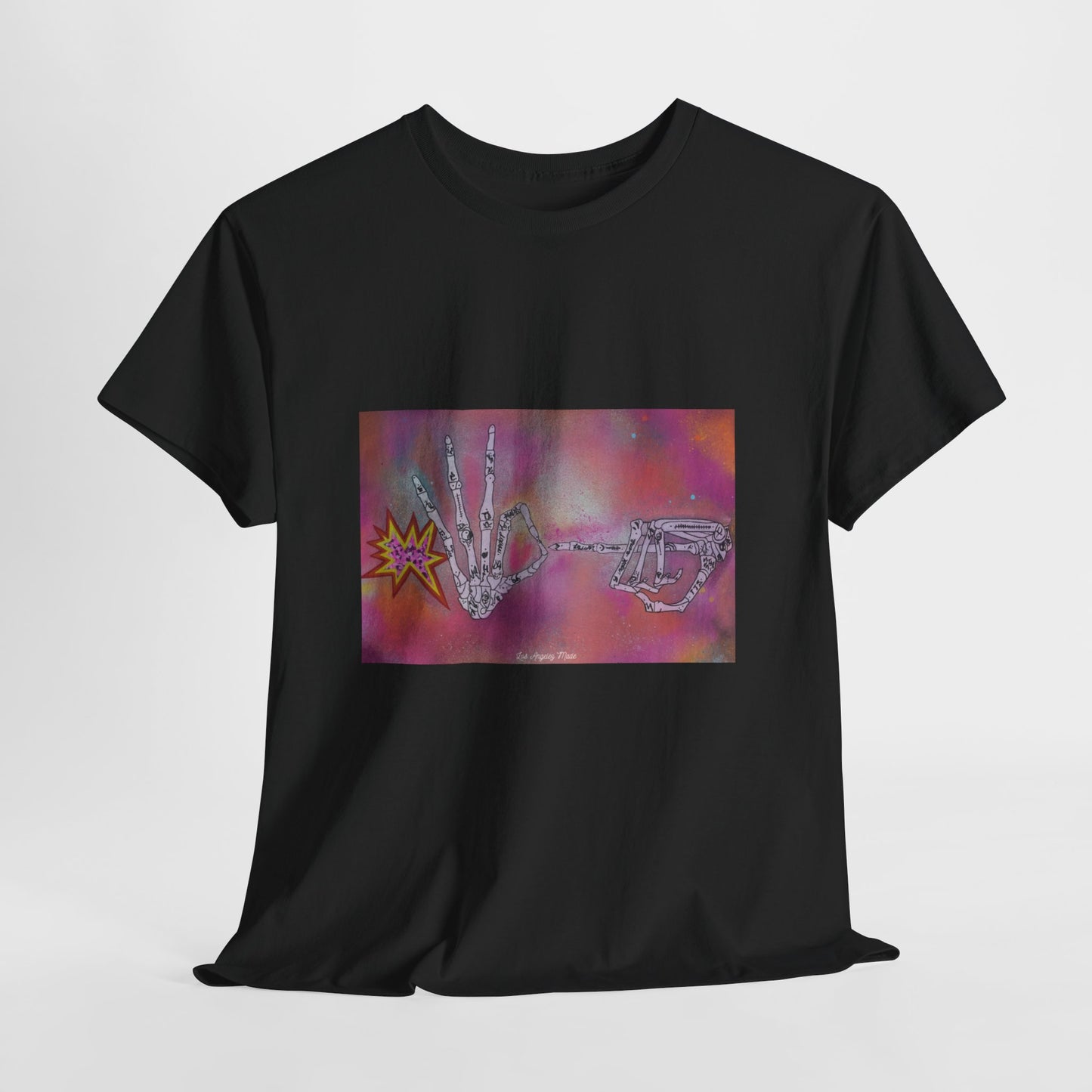 Los Angelez Made x Finger Bang Unisex Heavy Cotton T-Shirt