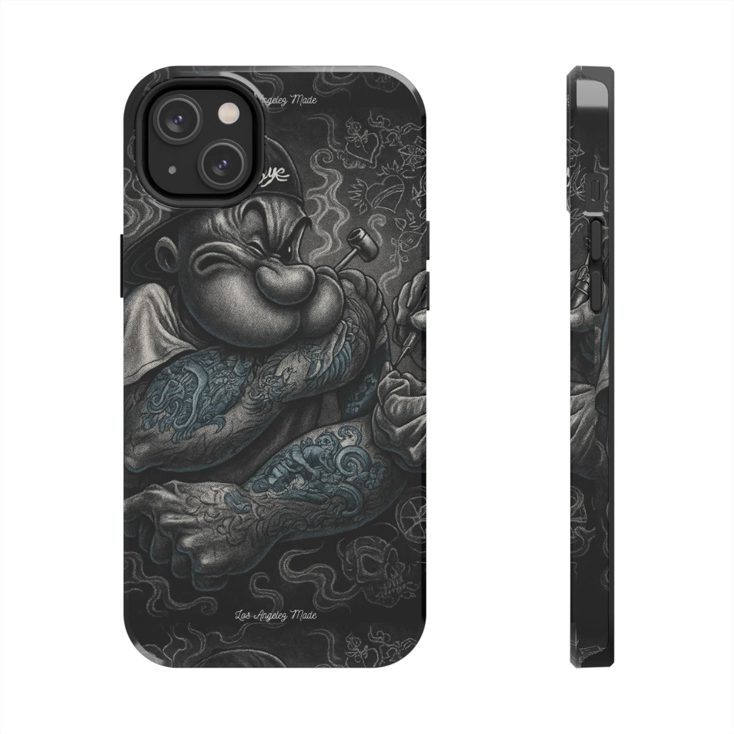 Los Angelez Made x Popeye Getting Tatted Tough Phone Case