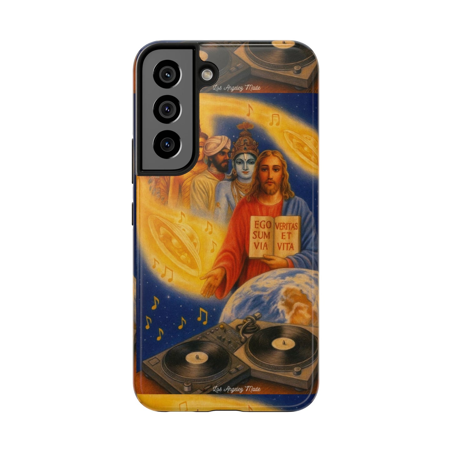 Los Angelez Made x God Is A DJ Tough Phone Case