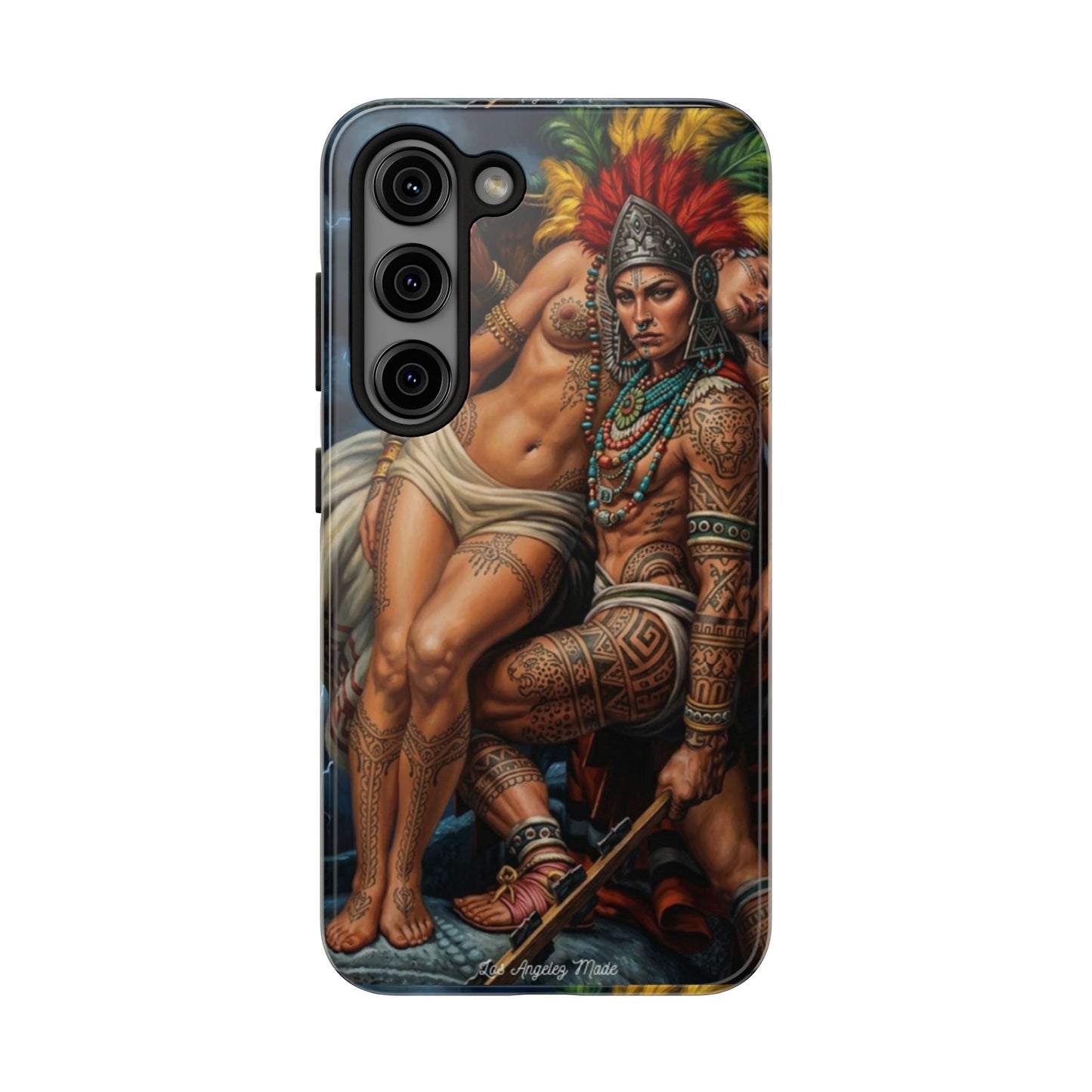 Los Angelez Made x Aztec Lesbian Pride Tough Phone Case