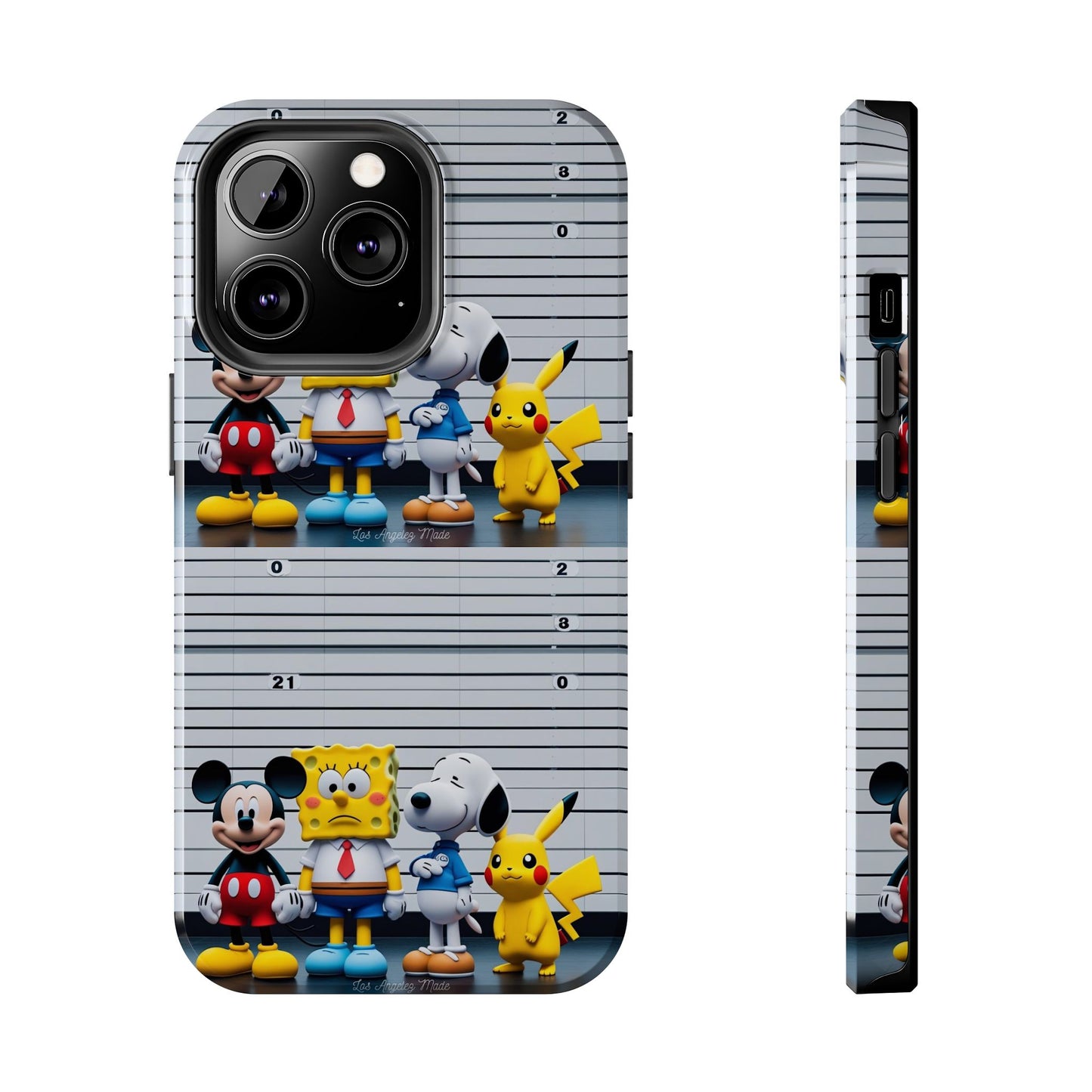Los Angelez Made x Cartoon Police Line Up Tough Phone Case