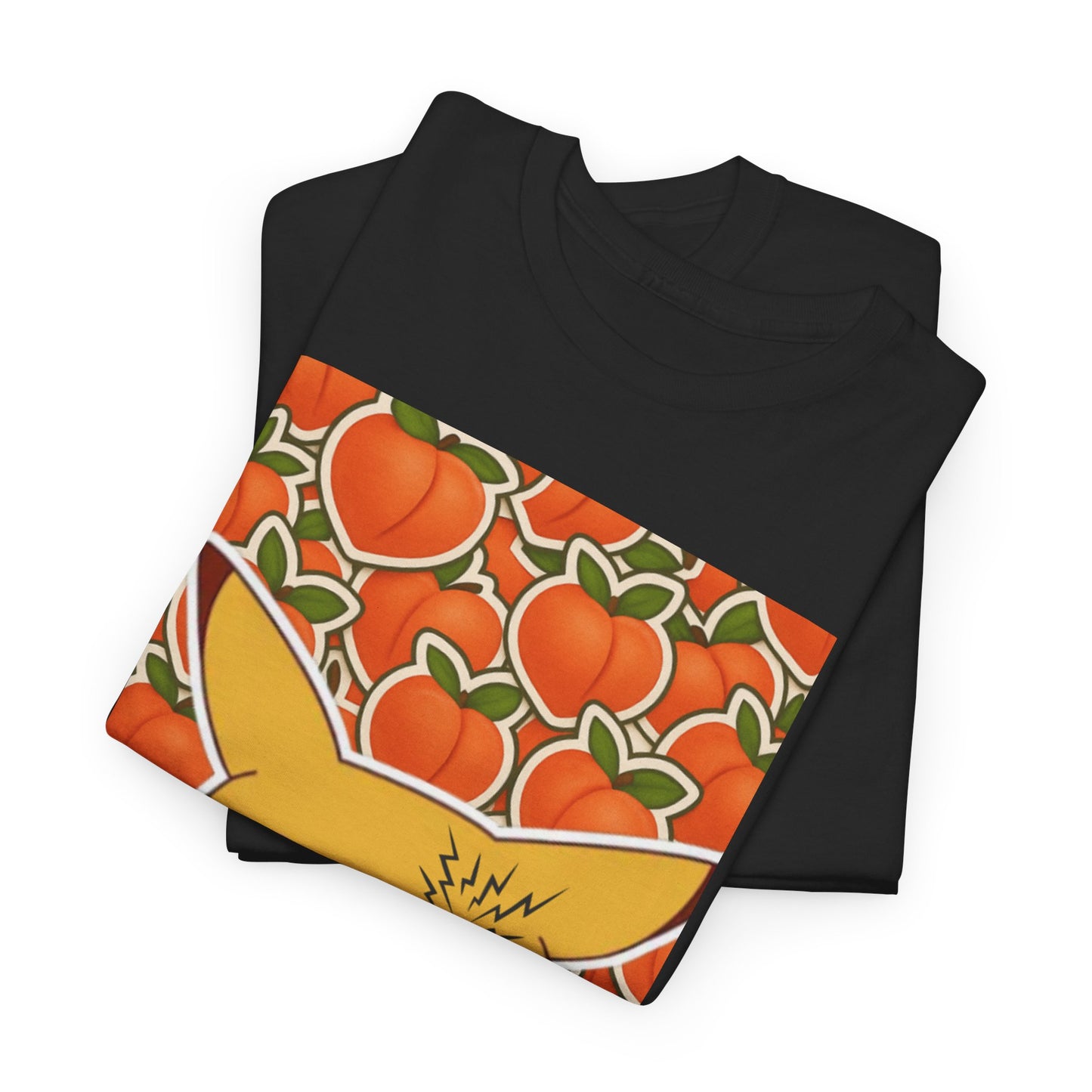 Los Angelez Made x Shocked Pika Peach Unisex Heavy Cotton T-Shirt