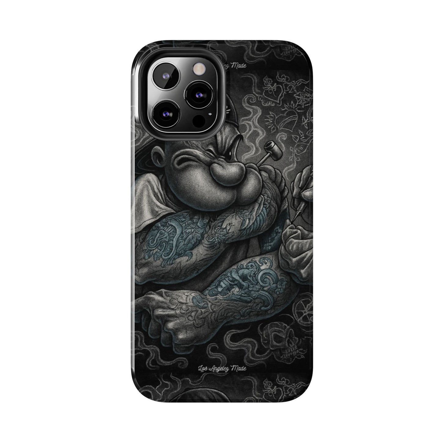 Los Angelez Made x Popeye Getting Tatted Tough Phone Case
