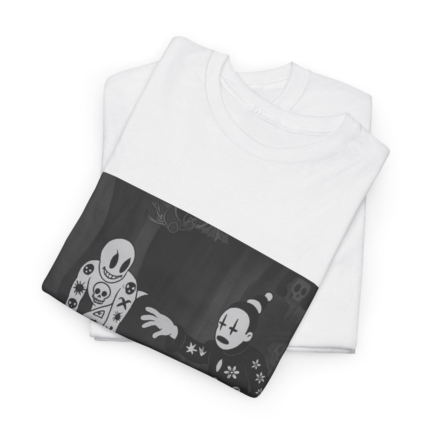 Los Angelez Made x Spooky Ghosts Unisex Heavy Cotton T-Shirt