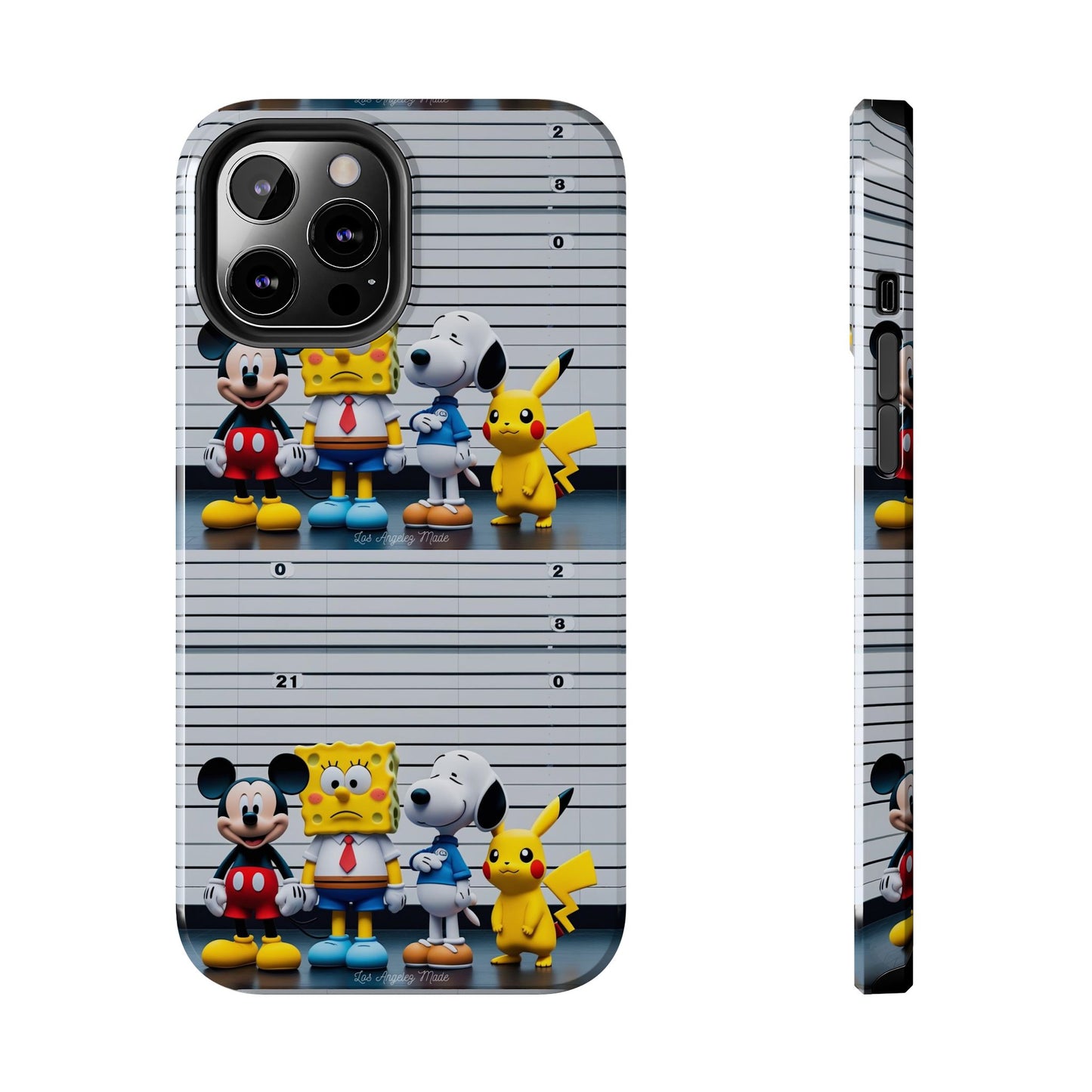 Los Angelez Made x Cartoon Police Line Up Tough Phone Case