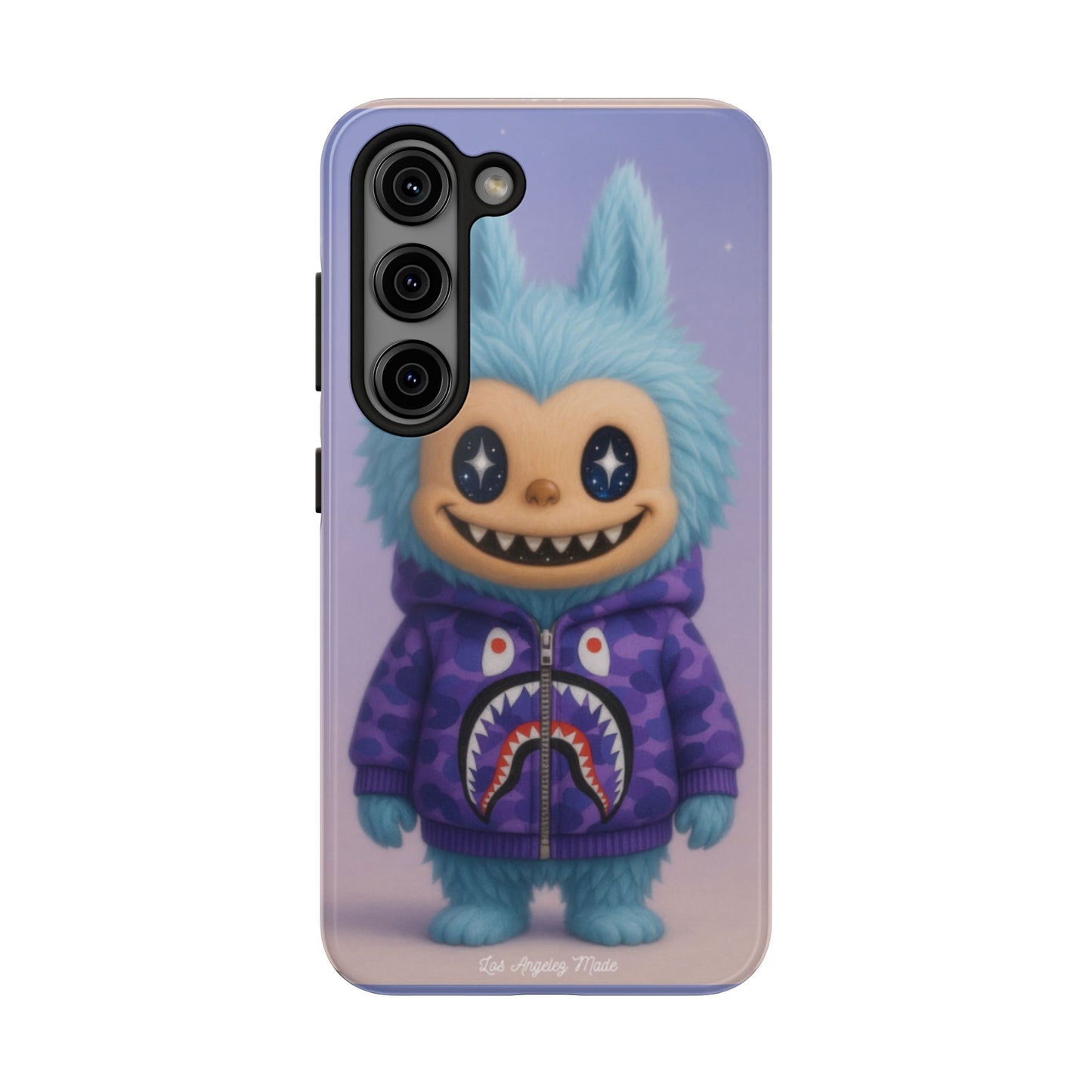 Los Angelez Made x Labubu BAPE Hoodie Tough Phone Case