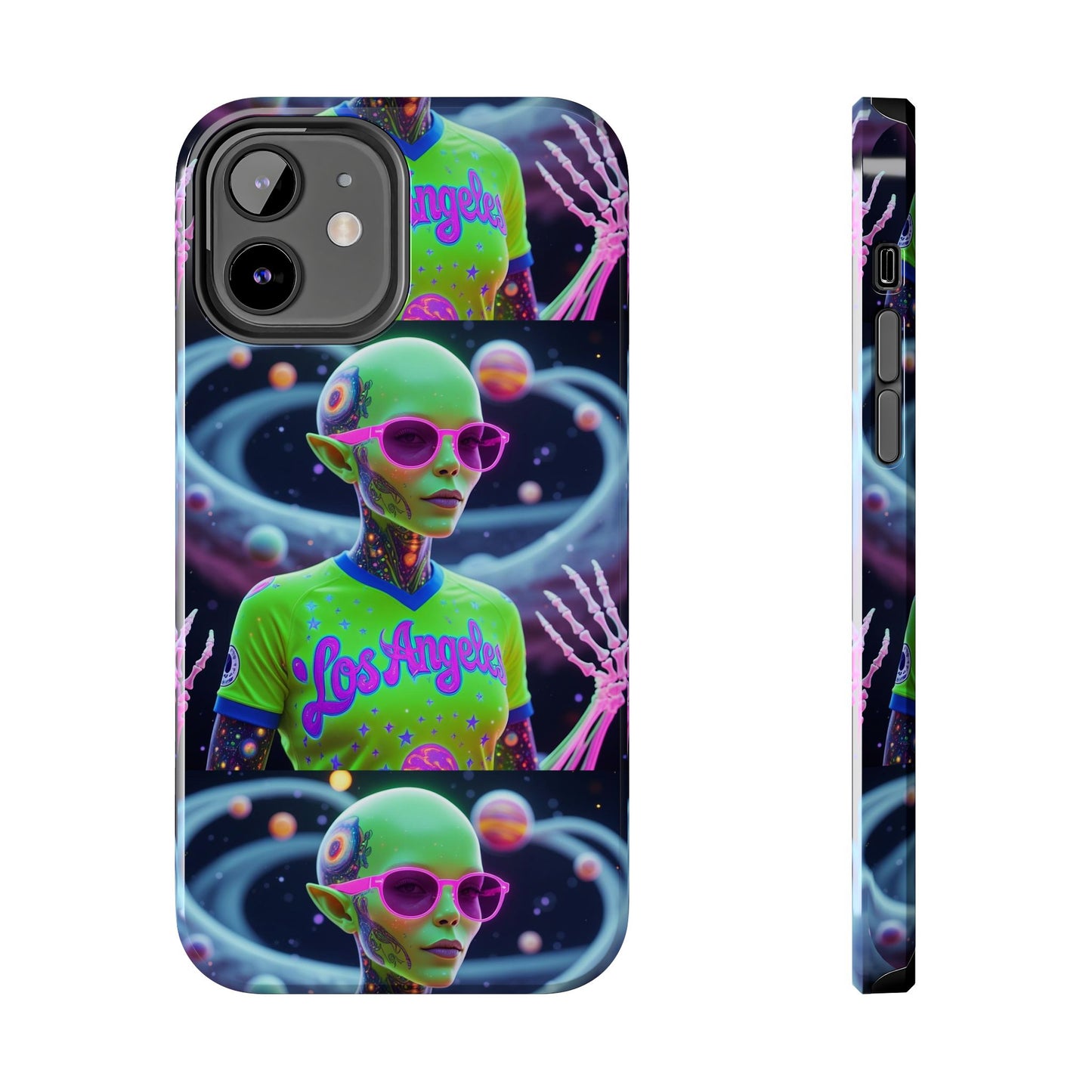 Los Angelez Made x Neon Alien Tough Phone Case