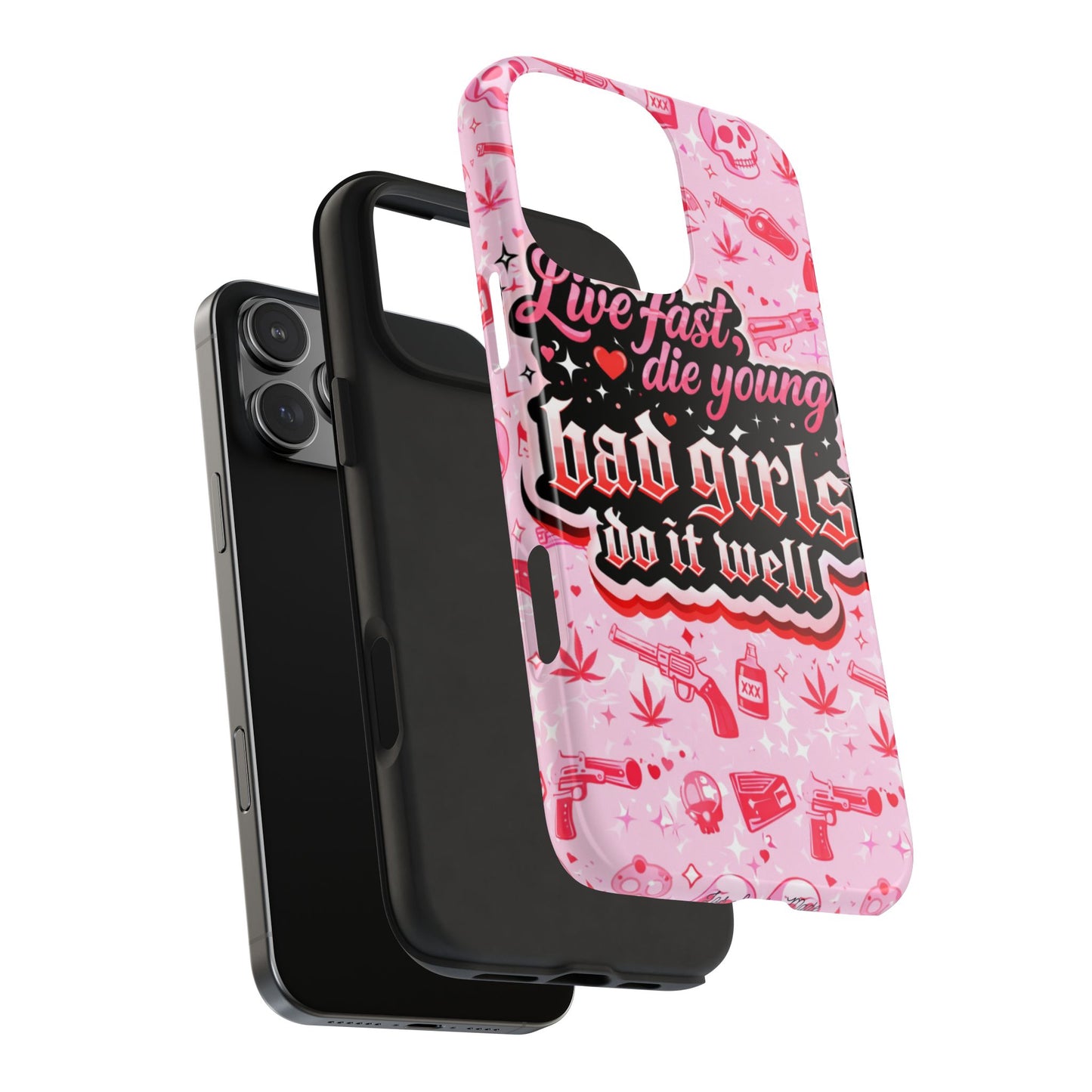 Los Angelez Made x "Live Fast, Die Young'' Tough Phone Case