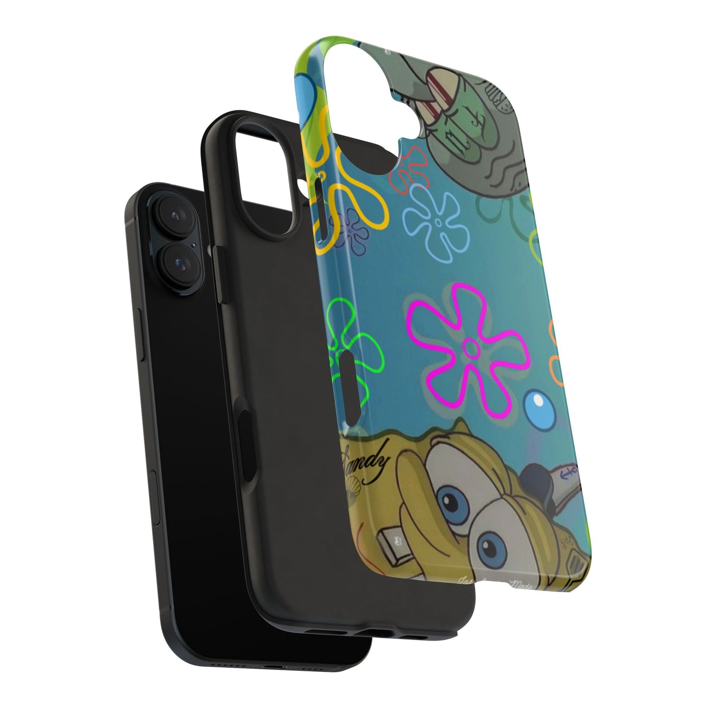 Los Angelez Made x Spongebob & Squidward Tough Phone Case