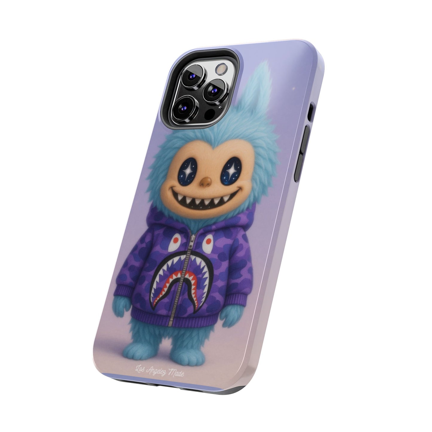 Los Angelez Made x Labubu BAPE Hoodie Tough Phone Case