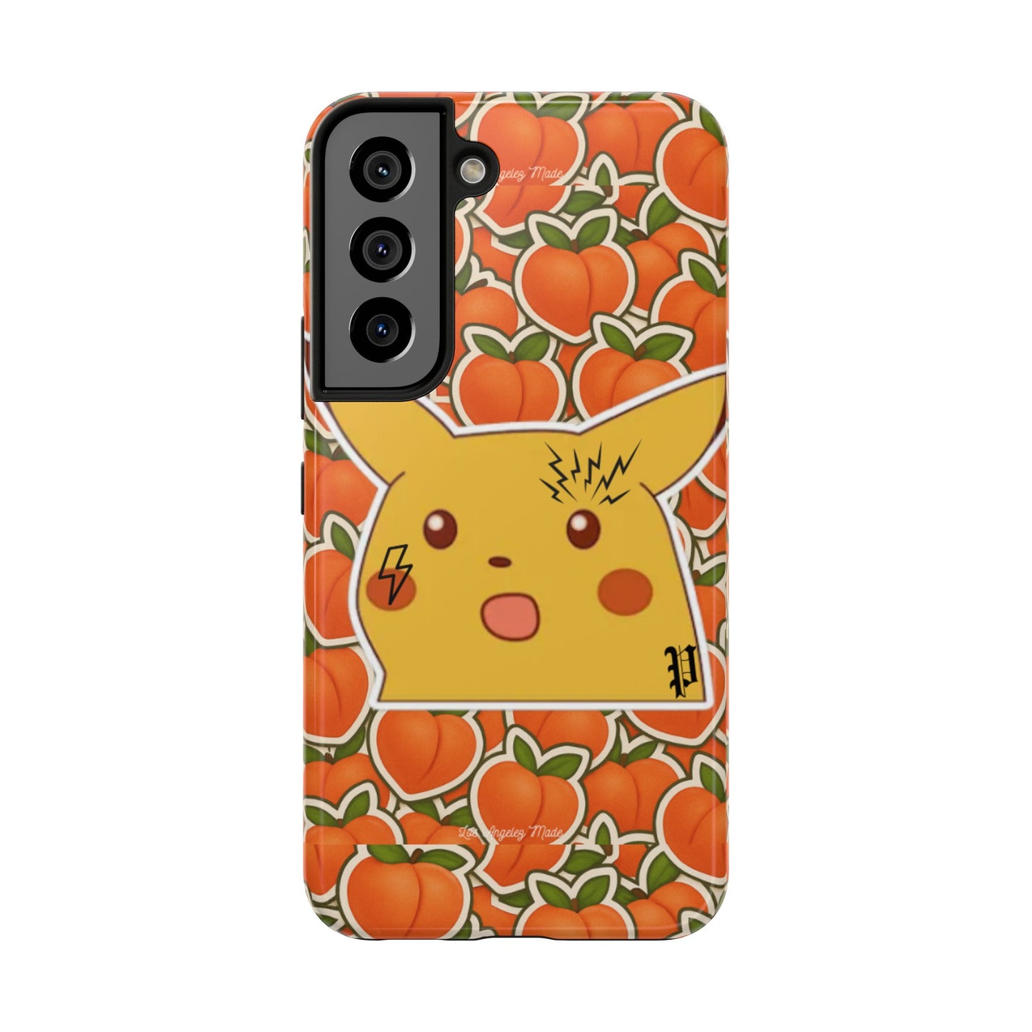 Los Angelez Made x Shocked Pika Peach Tough Phone Case