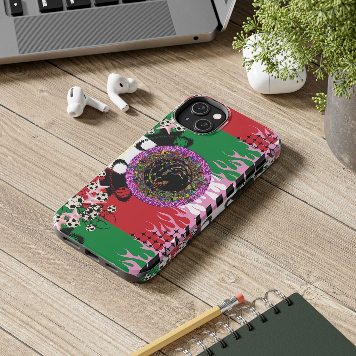 Los Angelez Made x Mexican Flag Tough Phone Case