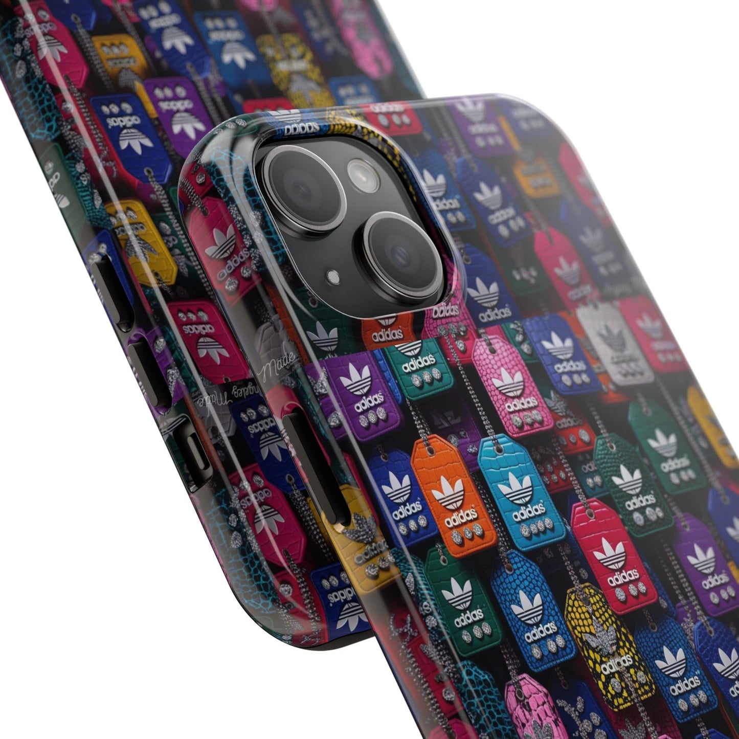 Los Angelez Made x Adidas Leather Tags Tough Phone Case