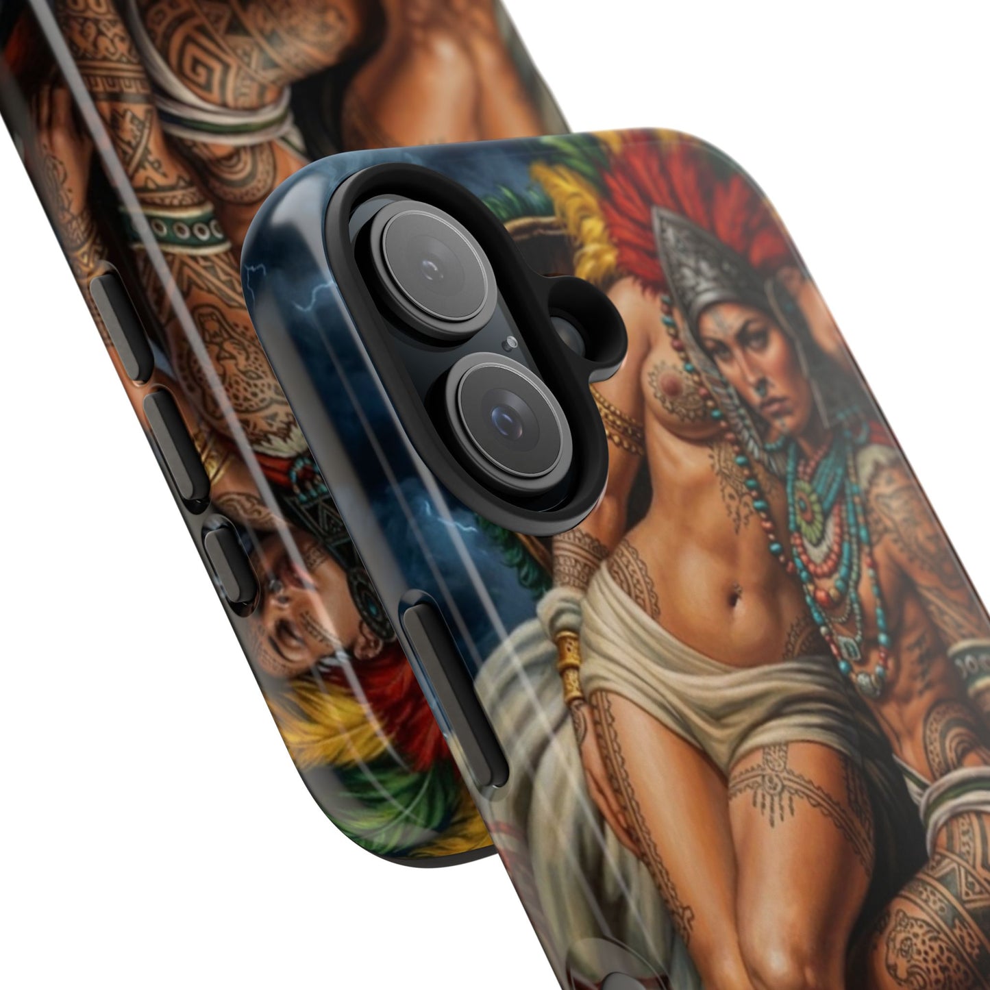 Los Angelez Made x Aztec Lesbian Pride Tough Phone Case