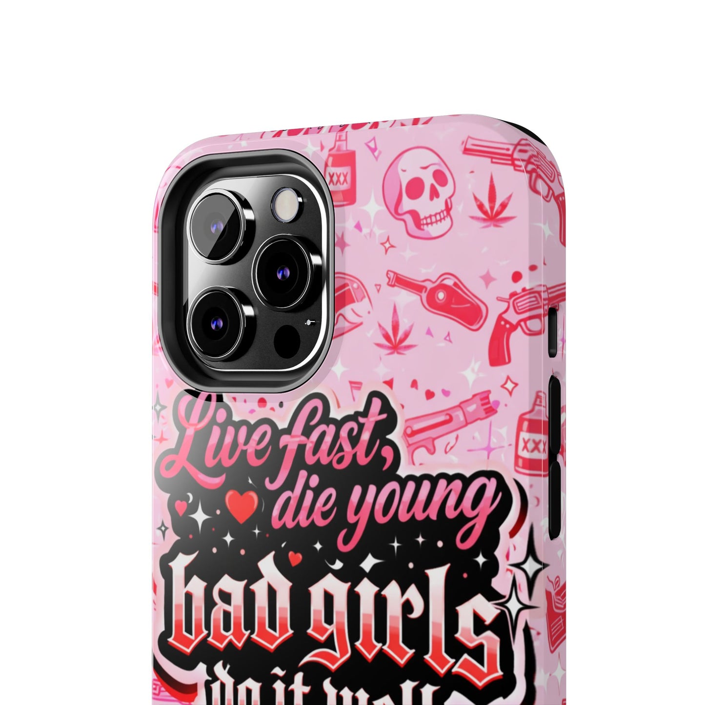 Los Angelez Made x "Live Fast, Die Young'' Tough Phone Case