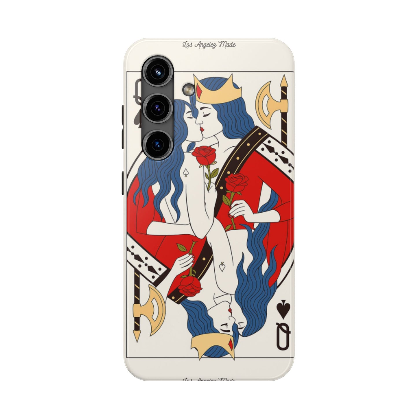Los Angelez Made x Two Queens Card Tough Phone Case