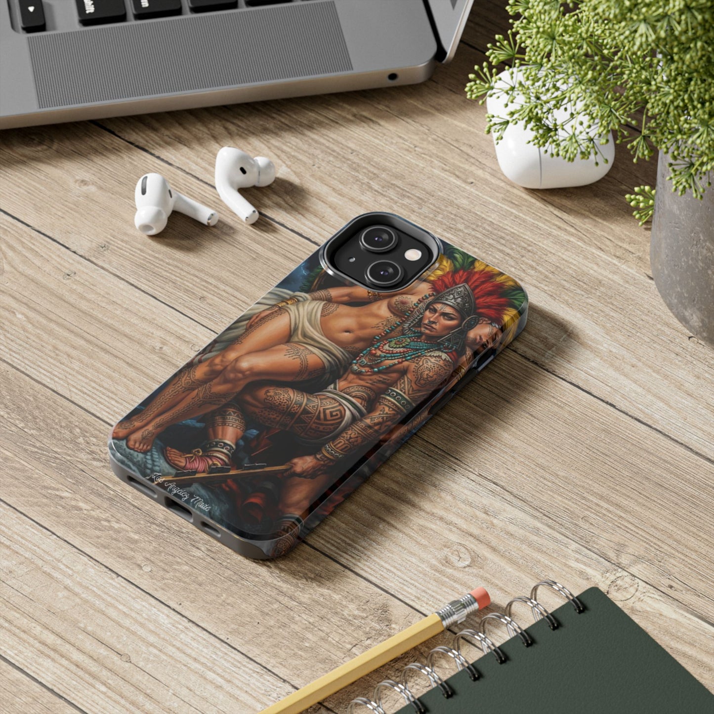 Los Angelez Made x Aztec Lesbian Pride Tough Phone Case