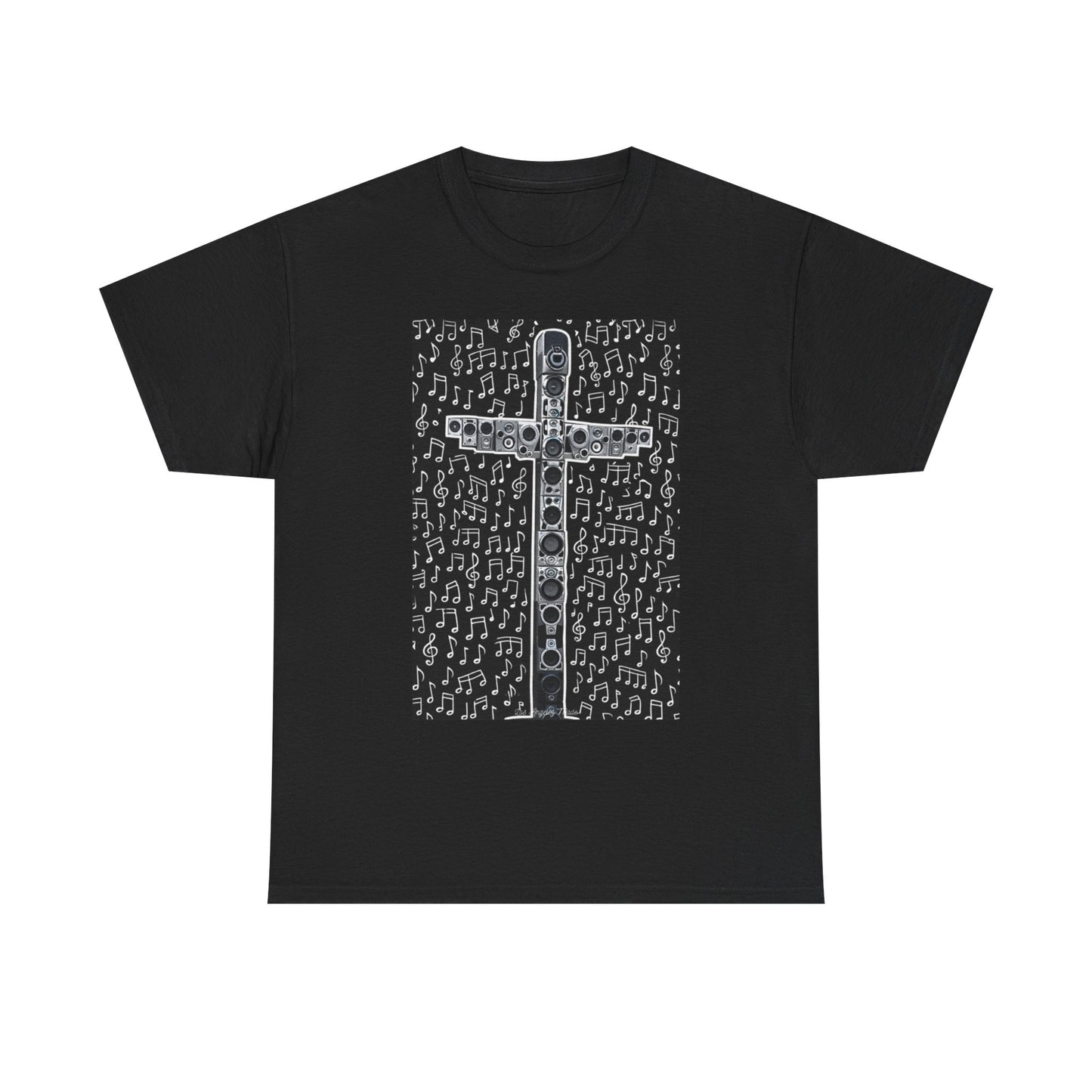 Los Angelez Made x Music is God Unisex Heavy Cotton T-Shirt