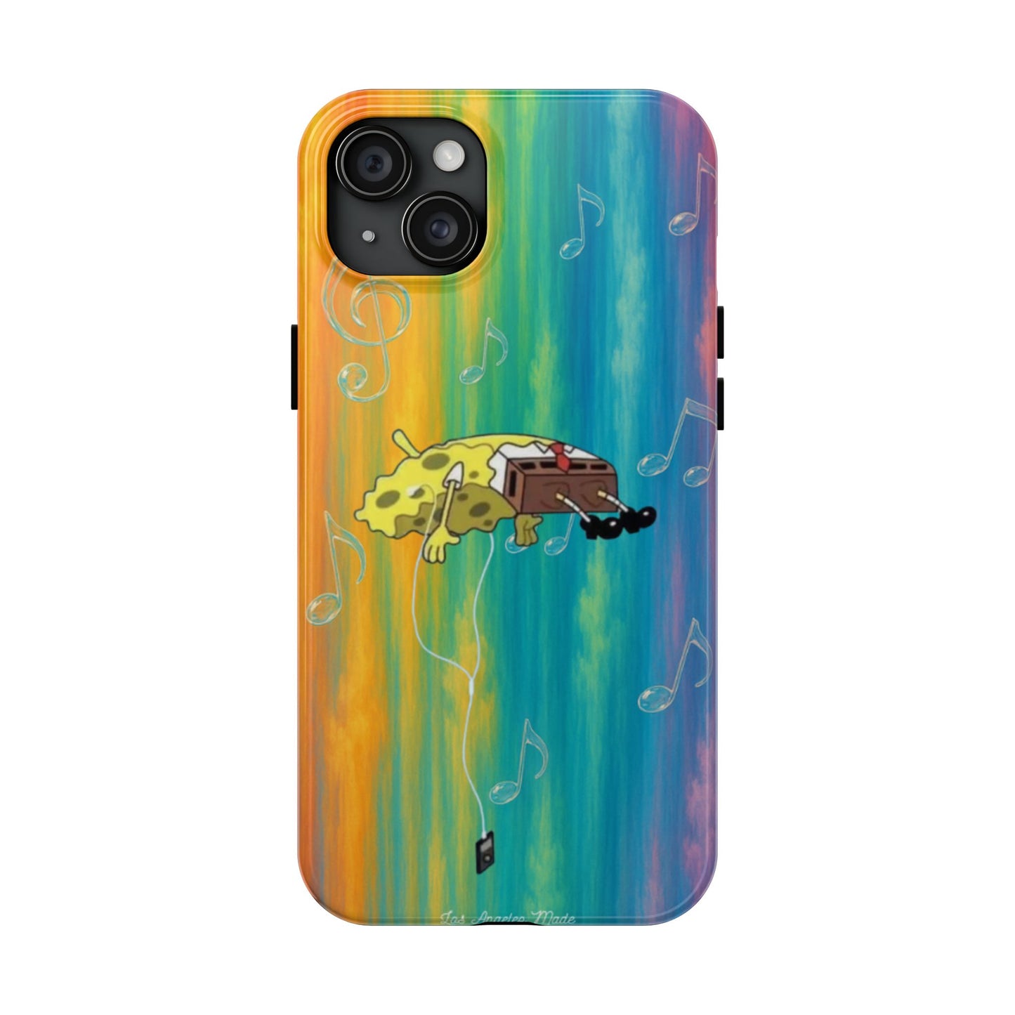 Los Angelez Made x Spongebob Music Is Life Tough Phone Case