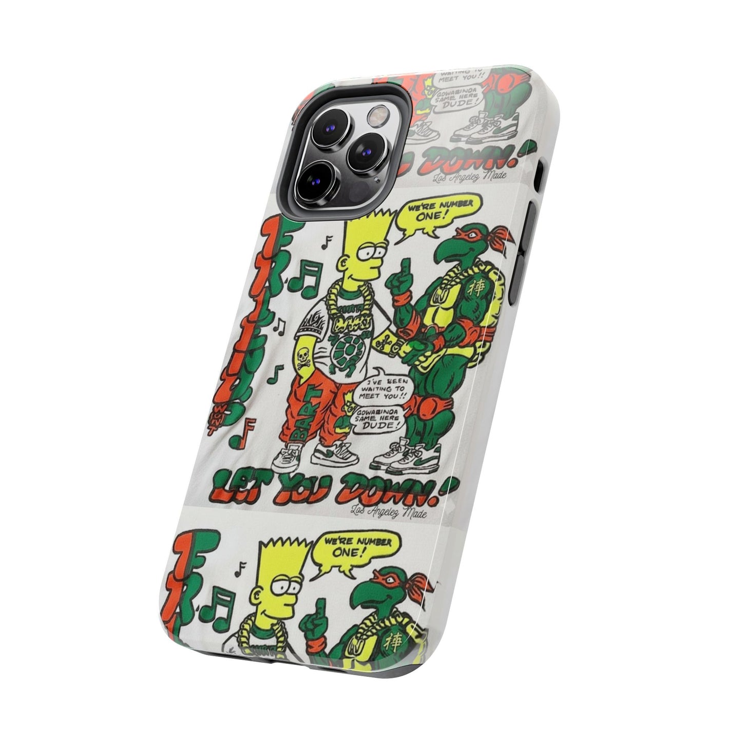 Los Angelez Made x Bart & TMNT Tough Phone Case