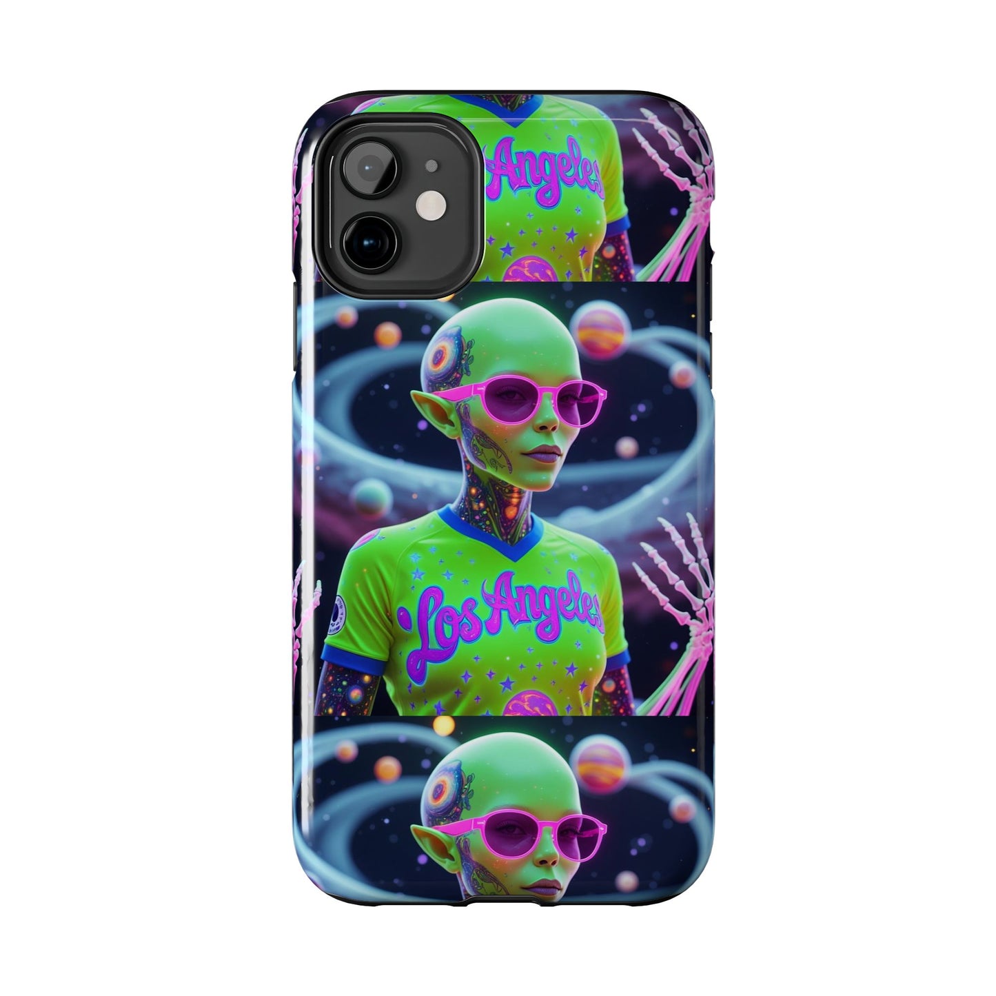 Los Angelez Made x Neon Alien Tough Phone Case