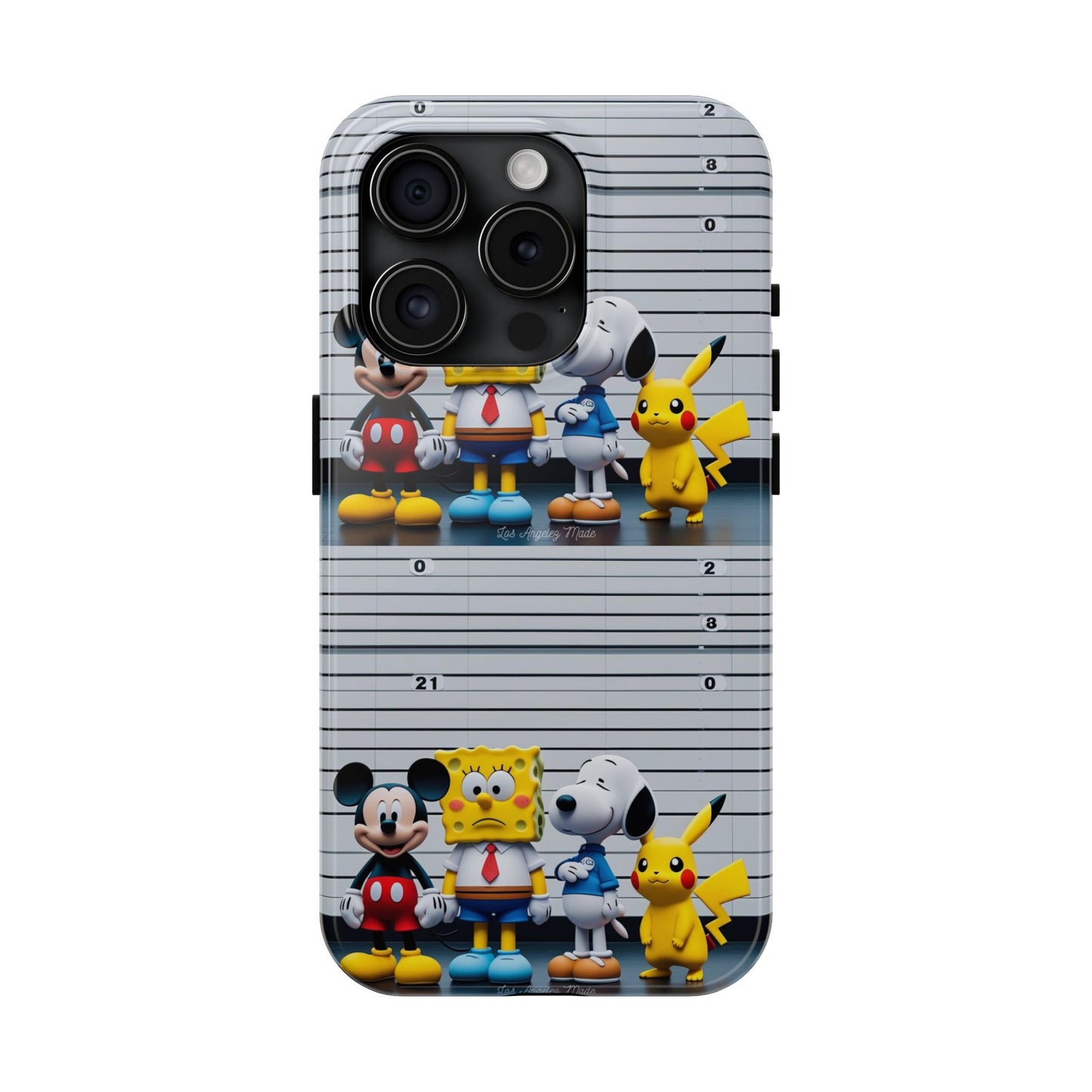 Los Angelez Made x Cartoon Police Line Up Tough Phone Case