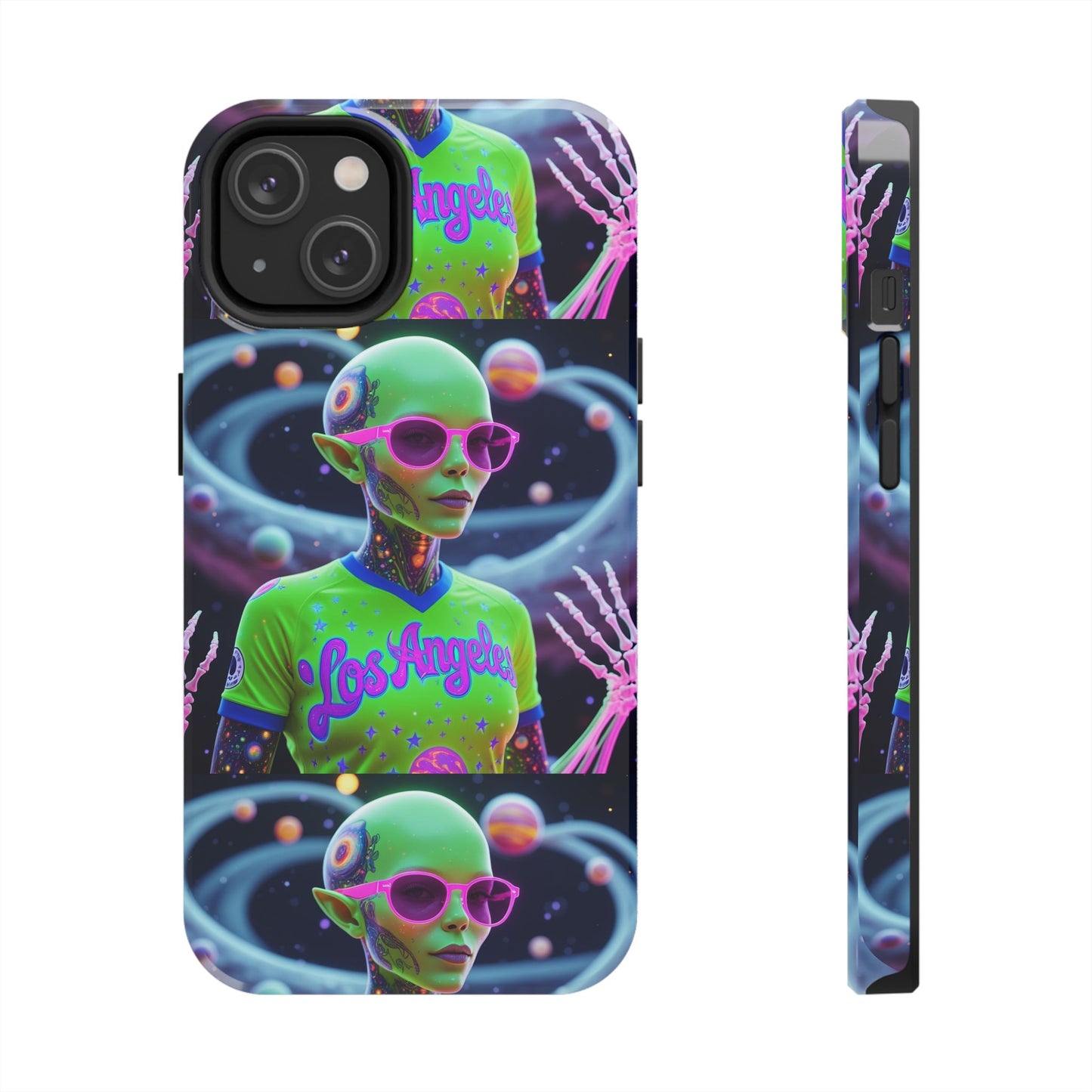 Los Angelez Made x Neon Alien Tough Phone Case