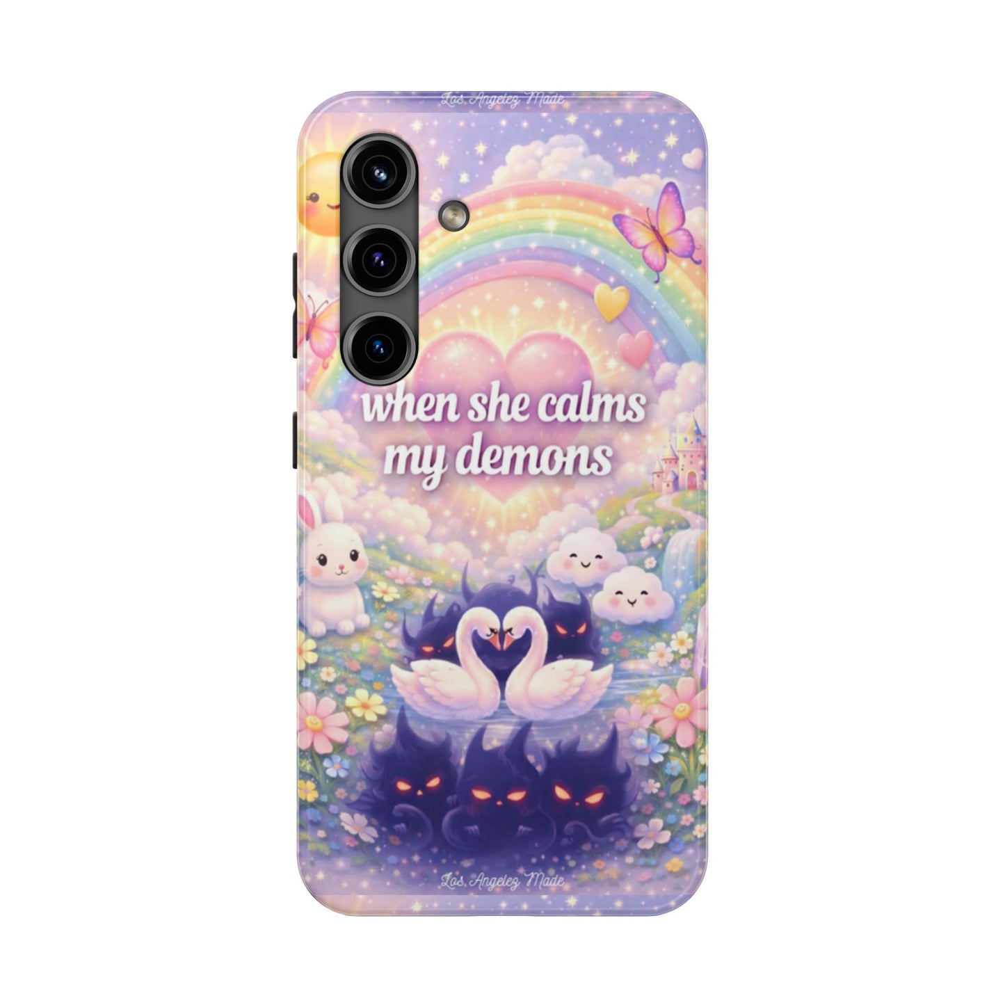Los Angelez Made x ''When She Calms My Demons'' Tough Phone Case