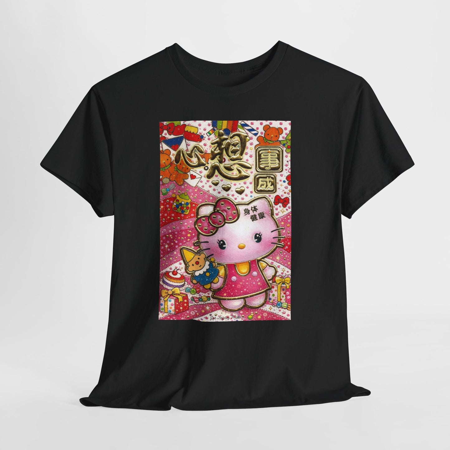 Los Angelez Made x Hello Kitty Lucky Charm Unisex Heavy Cotton T-Shirt
