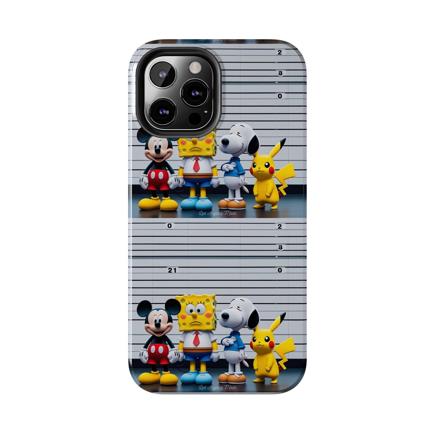 Los Angelez Made x Cartoon Police Line Up Tough Phone Case