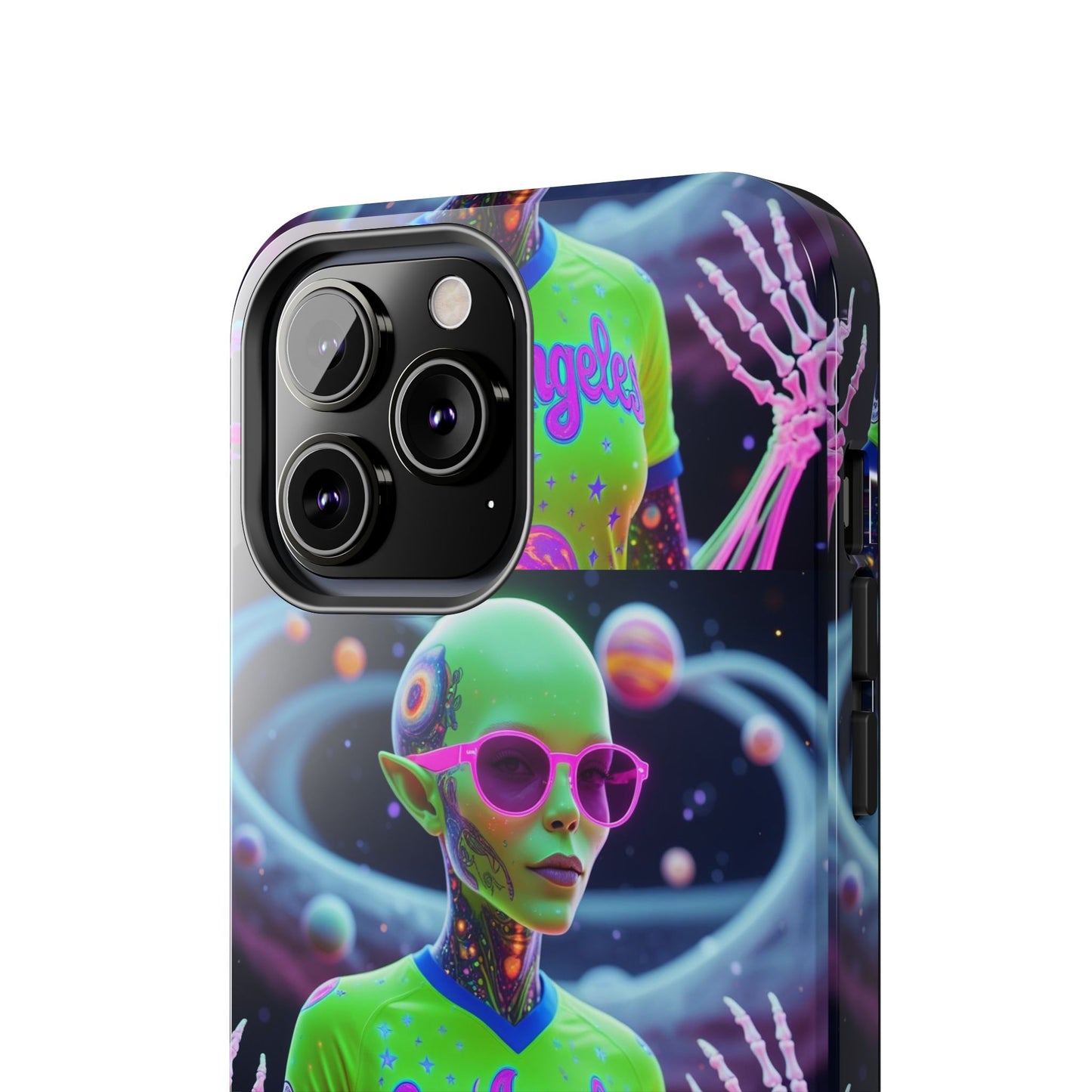 Los Angelez Made x Neon Alien Tough Phone Case