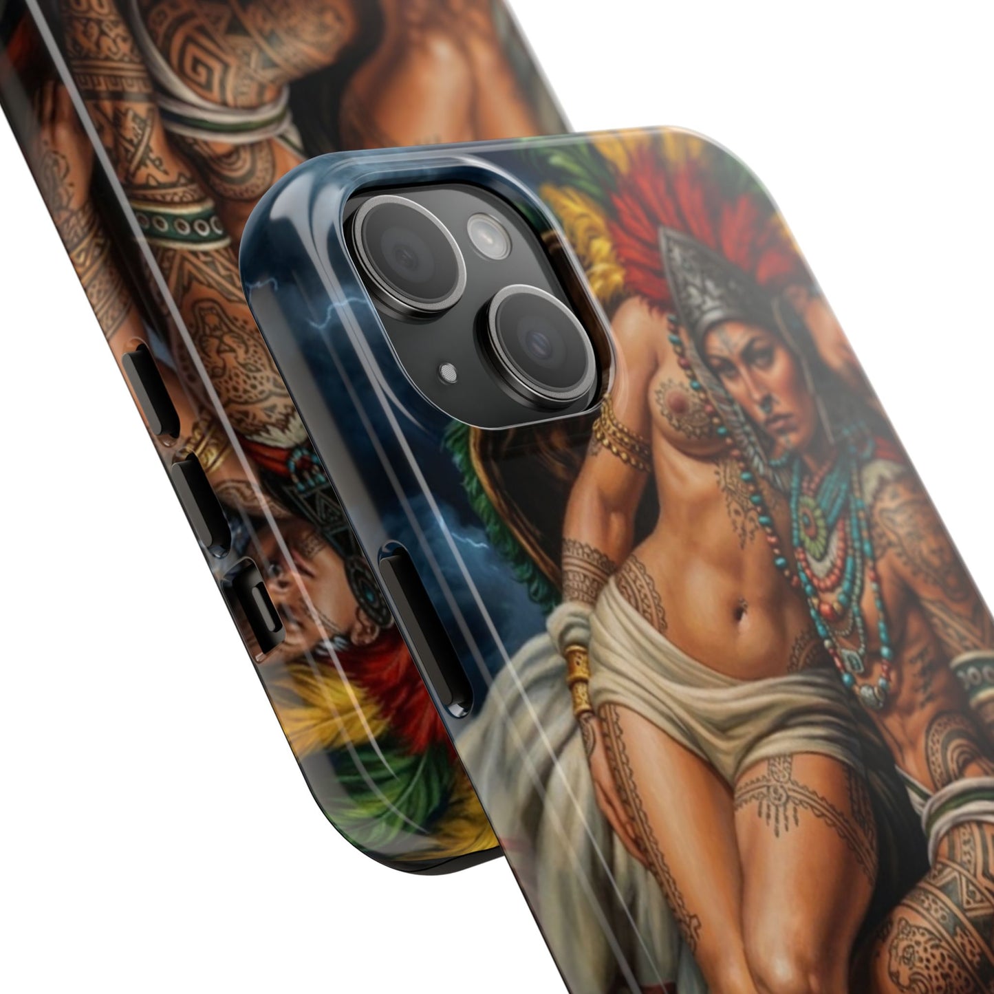 Los Angelez Made x Aztec Lesbian Pride Tough Phone Case