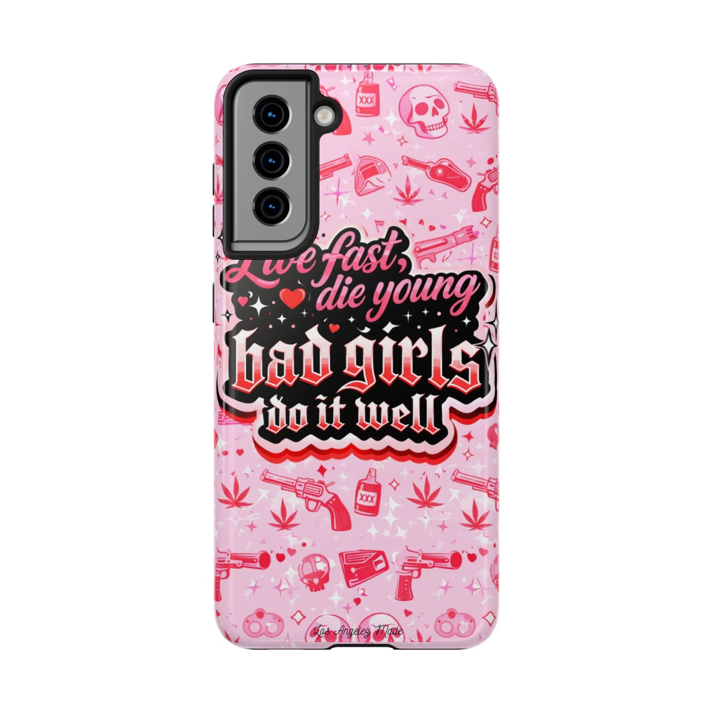 Los Angelez Made x "Live Fast, Die Young'' Tough Phone Case