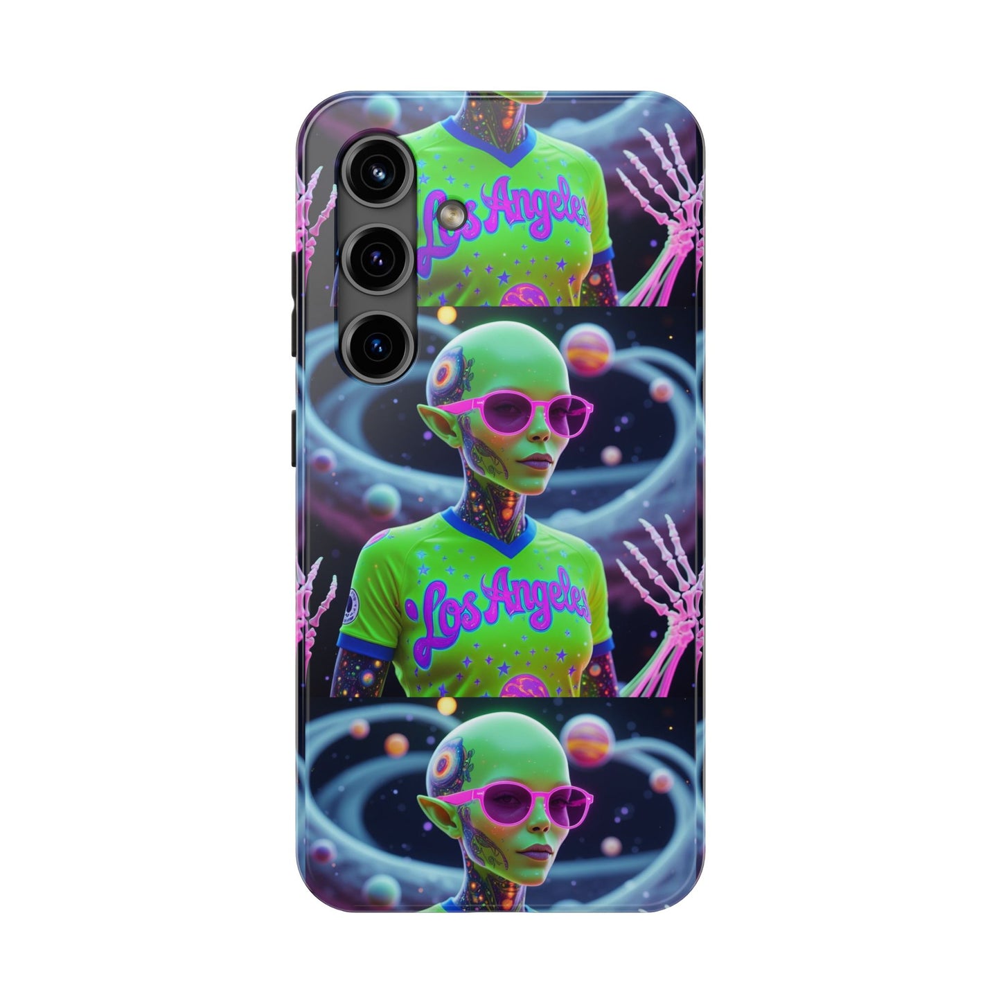Los Angelez Made x Neon Alien Tough Phone Case