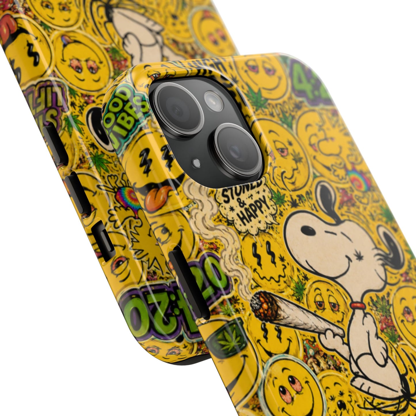 Los Angelez Made x 420 Happy Snoopy Tough Phone Case