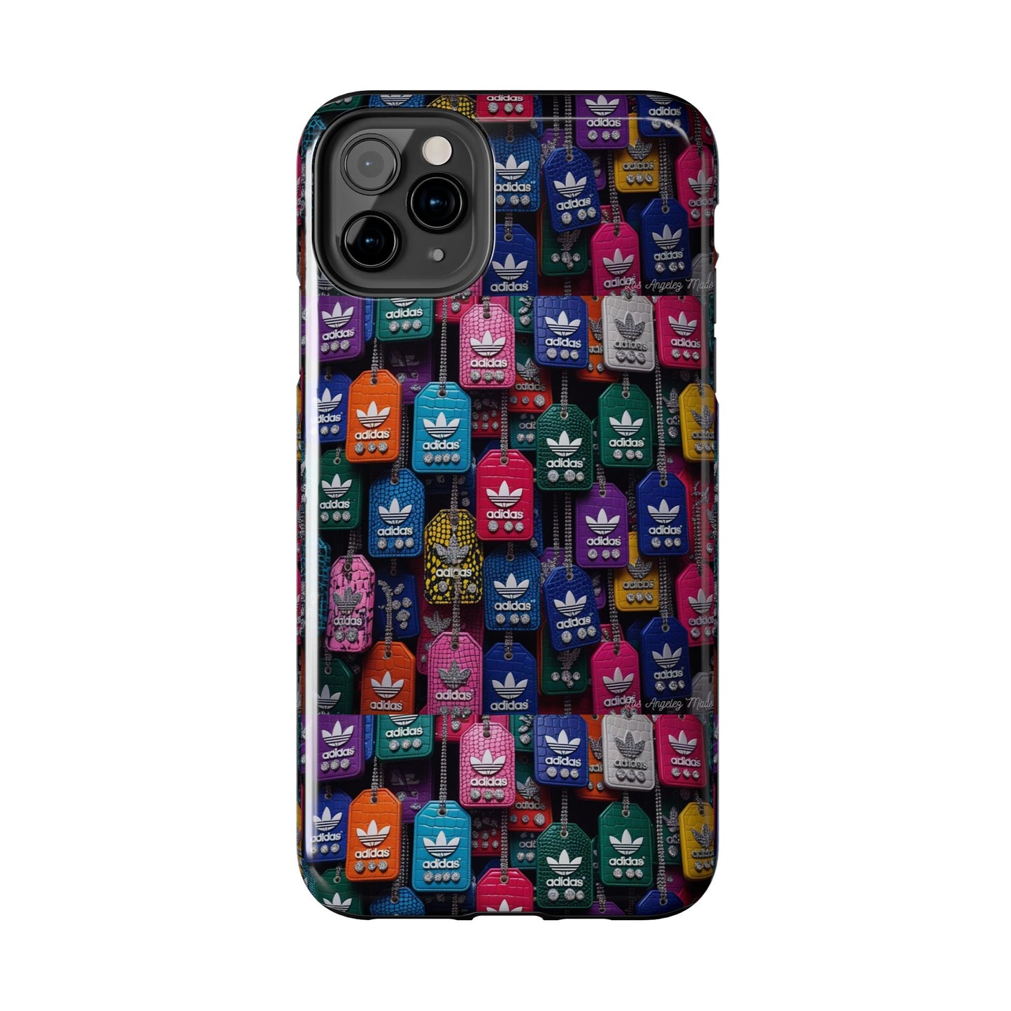 Los Angelez Made x Adidas Leather Tags Tough Phone Case