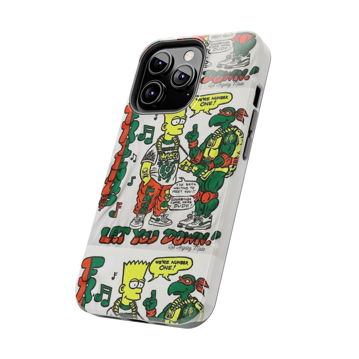 Los Angelez Made x Bart & TMNT Tough Phone Case