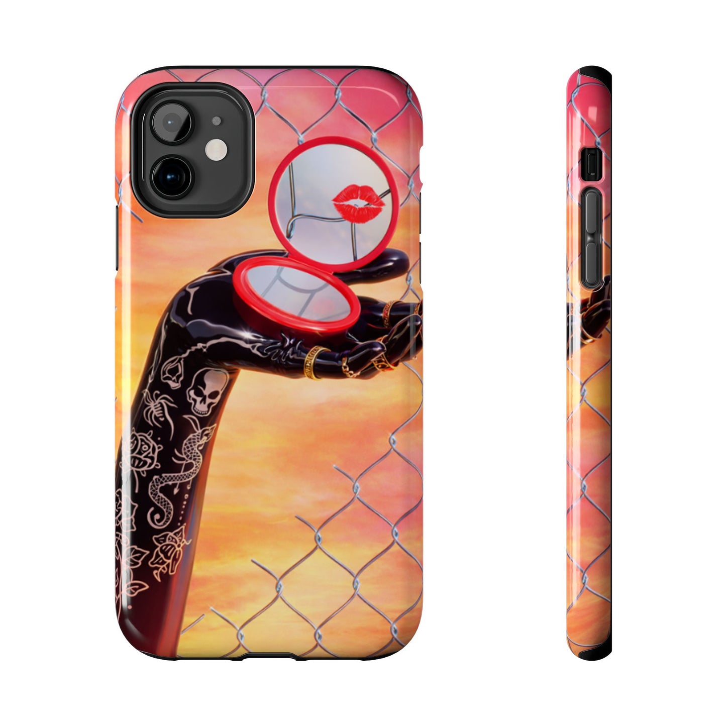 Los Angelez Made x Compact Kiss Tough Phone Case