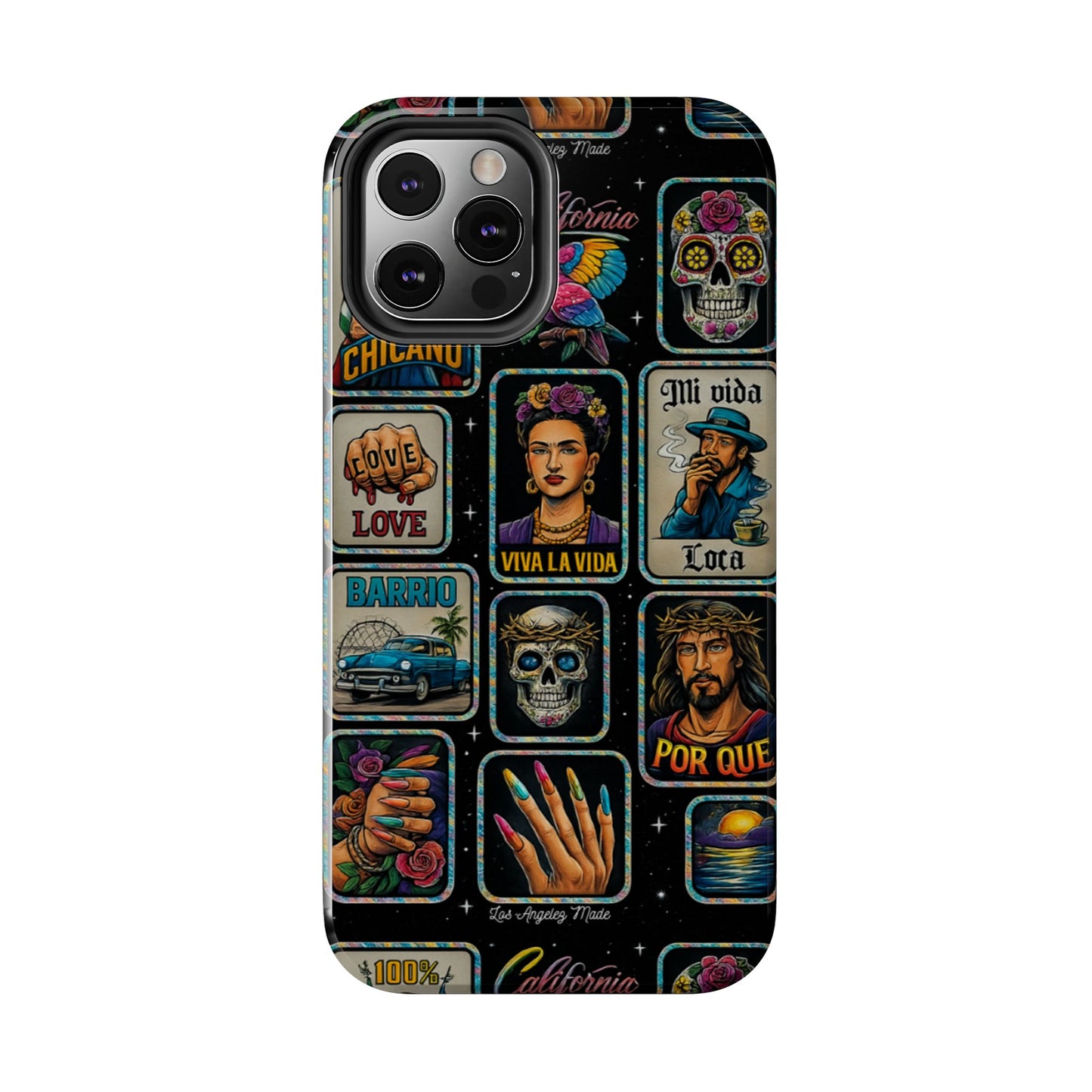 Los Angelez Made x Chicano Vintage Stickers Tough Phone Case