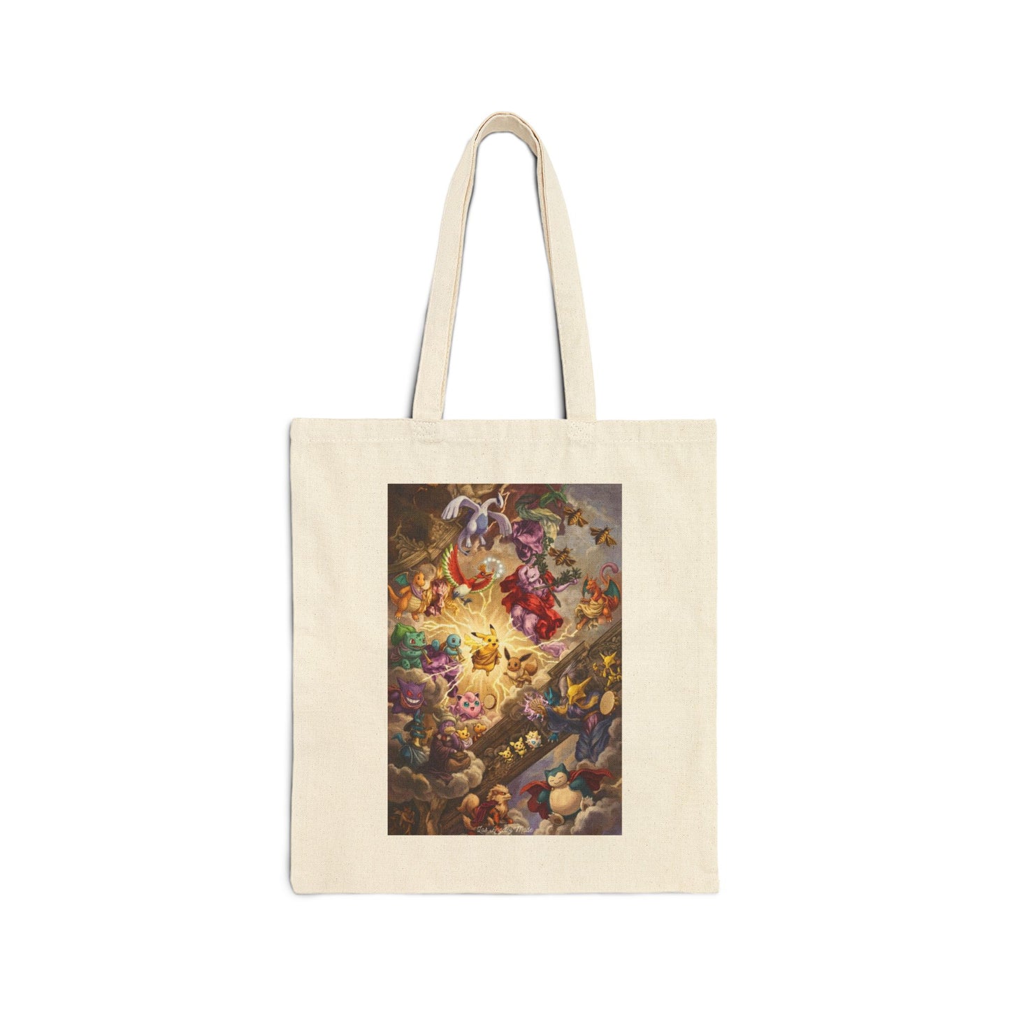 Los Angelez Made x Poke Fresco Canvas Tote Bag