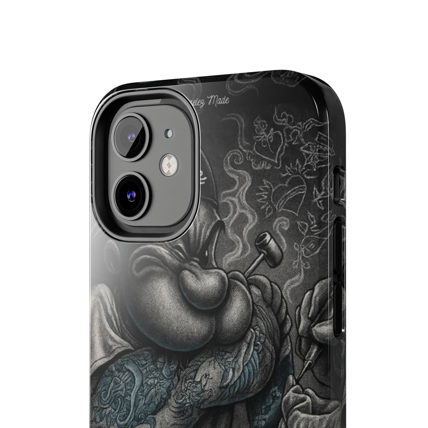 Los Angelez Made x Popeye Getting Tatted Tough Phone Case