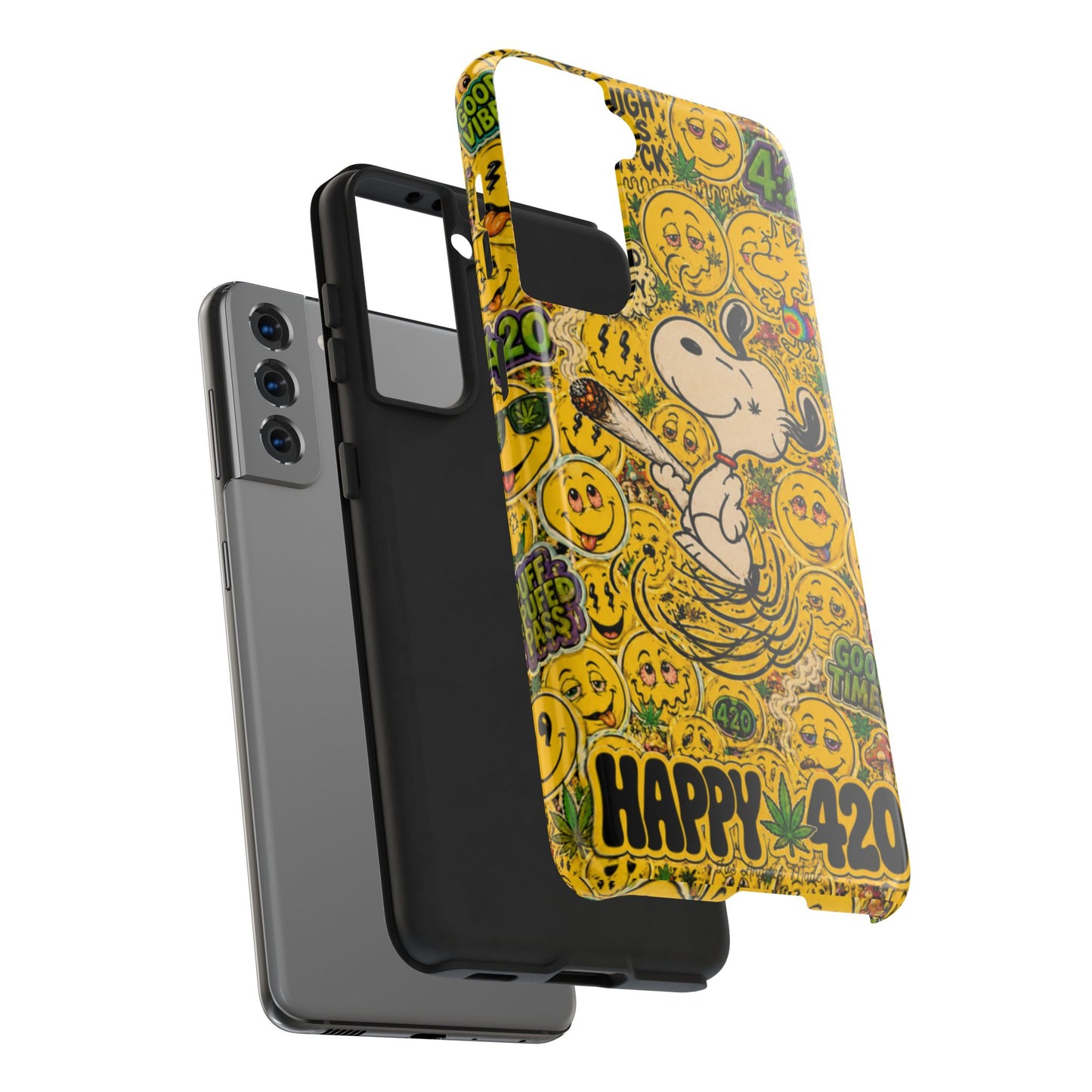 Los Angelez Made x 420 Happy Snoopy Tough Phone Case