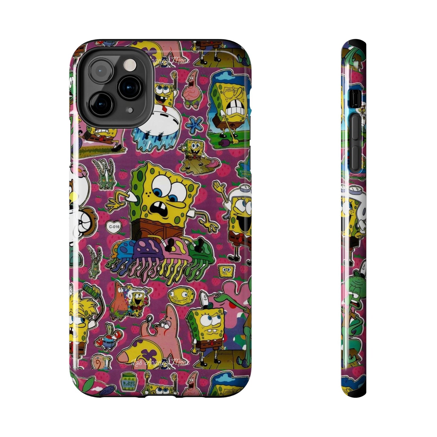 Los Angelez Made x SpongeBob Sticker Sheet Tough Phone Case