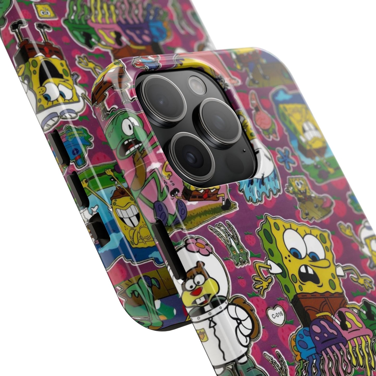 Los Angelez Made x SpongeBob Sticker Sheet Tough Phone Case