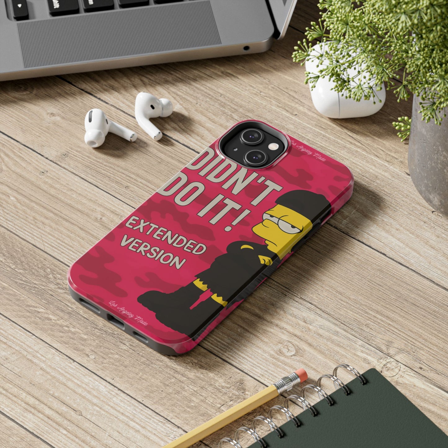 Los Angelez Made x Bart Simpson Extended Version Tough Phone Case