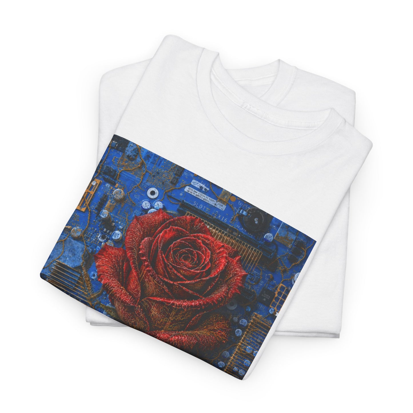 Los Angelez Made x Wired Bloom Unisex Heavy Cotton T-Shirt