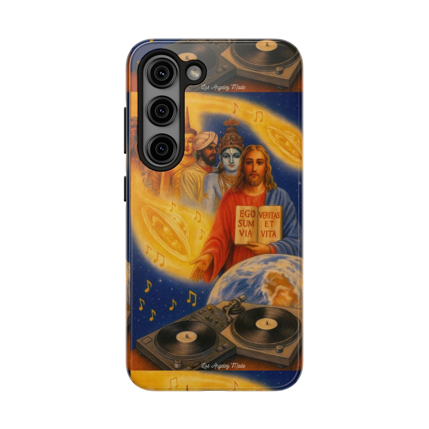 Los Angelez Made x God Is A DJ Tough Phone Case
